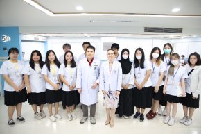 ต้อนรับคณาจารย์และนักศึกษาคณะการแพทย์แผนจีน มหาวิทยาลัยหัวเฉียวเฉลิมพระเกียรติ ชั้นปีที่ 4