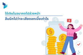 ใช้เงินในอนาคตไปล่วงหน้าโดยลืมนึกไปว่าจะเสียดอกเบี้ยเท่าไร