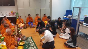 Buddhism Offering Ceremony for the 3rd Year Founding Anniversary of Nichi-Iko Thailand
