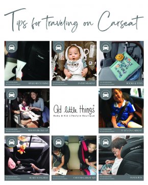 Tips for traveling on Carseat