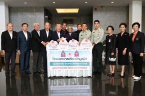 พลังแห่งการให้ ส่งมอบถุงยังชีพด้วยความห่วงใย จากโรงพยาบาลเทียนฟ้ามูลนิธิ สู่โรงพยาบาลทหารผ่านศึก