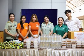 ร้าน 25 Station ส่งมอบข้าวกล่อง ส่งมอบความสุขและพลังบวกให้แก่บุคลากรทางการแพทย์ของโรงพยาบาลทหารผ่านศึก