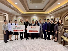 มอบเงินบริจาคให้แก่โรงพยาบาลทหารผ่านศึก จำนวน 2,000,000.- บาท