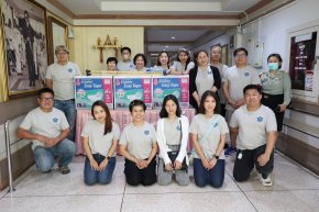 คุณกัมปนาท วัฒนชัย และคณะ เข้าเยี่ยมบำรุงขวัญทหารผ่านศึกที่พักรักษาตัวอยู่ที่โรงพยาบาลทหารผ่านศึก