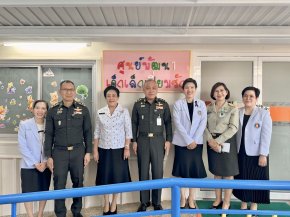 เมื่อวันที่ 23 มกราคม 2569 พลเอก กานต์นาท นิกรยานนท์ ผู้อำนวยการองค์การสงเคราะห์ทหารผ่านศึก พร้อมด้วย คุณจิตตานันท์ นิกรยานนท์ นายกสมาคมแม่บ้านองค์การสงเคราะห์ทหารผ่านศึก ร่วมเป็นประธานในพิธีเปิดการให้บริการศูนย์พัฒนาเด็กเล็กเปี่ยมรักโรงพยาบาลทหารผ่านศึก 