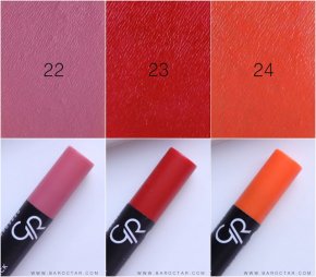 Golden Rose 3 matte Lipstick Crayon พกกล่องเดียวแต่เปรี้ยวได้ทุกงาน!