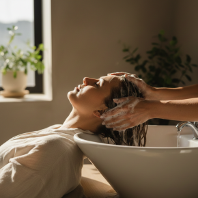 Herbal Shampoo for thickening hair and sensitive scalp