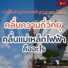 คลื่นความถี่วิทยุ และคลื่นแม่เหล็กไฟฟ้าคืออะไร? พื้นฐานความเข้าใจในด้านการสื่อสารผ่านสายสัญญาณและไร้สาย