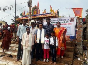 CP Seeds (India) Private Limited donate towards Sri Sri Sri Bhadradri Sitharamchandra Swamy Temple
