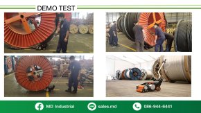 Product testing RENOVA product moving equipment