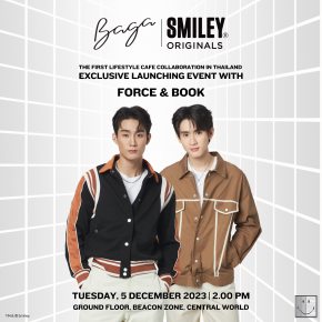 BAGA x SMILEY® EXCLUSIVE LAUNCHING WITH FORCE-BOOK