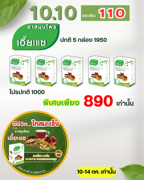 10เดือน10 สุขภาพดีไร้โรค สุดคุ้ม รับเทศกาลกินเจ