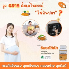 ลูกฉลาดตั้งแต่ในครรภ์ ให้กินปลา?