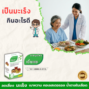 เป็นมะเร็ง ควรทานอะไรดี