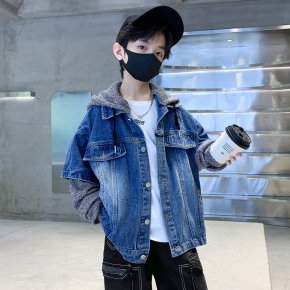 Denim Jacket Hoodie (STREET141)