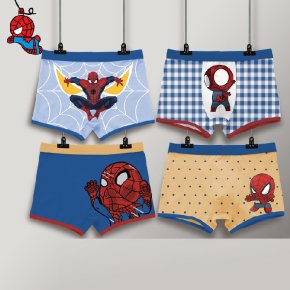Spider-Man กางเกงในผ้า cotton 4 ตัว(UNDERWEAR48)