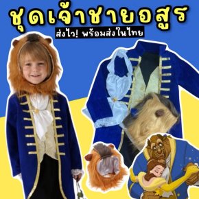 ชุดเจ้าชายอสูรเด็ก พร้อมเครื่องหัว