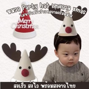 Xmas Party hat หมวกปาร์ตี้รับเทศกาลสุดน่ารัก