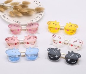 แว่นกันเด็ก ลายpeppapig ลายน้องหมูสุดน่ารัก