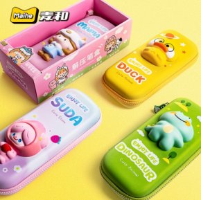 กล่องดินสอ super cute 3D รุ่นการ์ตูนสามมิตินูนออกมา 