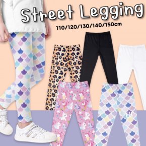 กางเกง street legging เลคกิ้งขายาวสำหรับเด็ก สไตล์เกาหลี