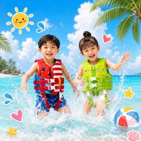 สื้อชูชีพเด็ก Happy Swim Kids Vest ชูชีพเด็กรุ่นพรีเมี่ยม 