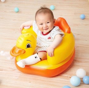 Multifunction child seat เก้าอี้เป่าลมเป็ดน้อย