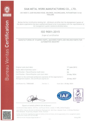 ISO 9001 : 2015 