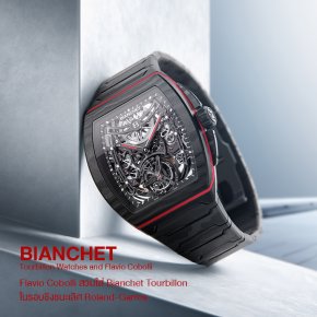 BIANCHET Tourbillon Watches and Flavio Cobolli