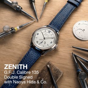 ZENITH G.F.J. Calibre 135 Double Signed with Naoya Hida & Co.