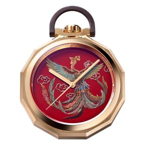 MINASE Pocket Watches Asagimadara and Phoenix