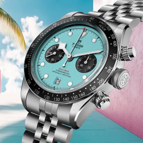 TUDOR Black Bay Chrono "Flamingo Blue"