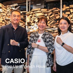 CASIO Pop Up at Vanich House