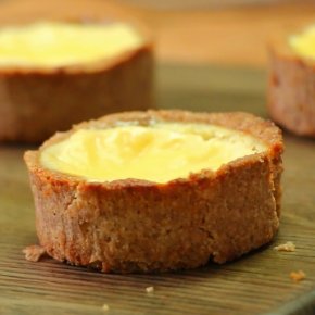 GREEK YOGURT LAVA CHEESE TART 