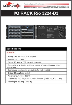 I/O RACK RIO 3224-D3