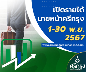 ค่าสายงาน ตั้งแต่ 1 - 30 พฤศจิกายน 2567 เกิน 15,000 บาท ทั้งหมด 264 ท่าน