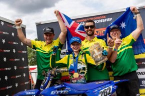ดาวรุ่งออสซี่ เบลค โบฮานนอน ควบ Yamaha YZ85 ผงาดคว้าแชมป์โลก Junior Motocross