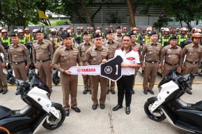 ไทยยามาฮ่าส่งมอบ YAMAHA NMAX 155 ใหม่ จำนวน 1,001 คัน ต่อยอดความเชื่อมั่นกว่า 8 ปี สนับสนุนภารกิจตำรวจจราจรทั่วประเทศ