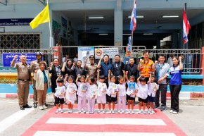 ไทยยามาฮ่า ยกระดับความปลอดภัยทางถนนชุมชนสมุทรปราการ สานต่อโครงการทางม้าลายปีที่ 3 มุ่งสร้างวัฒนธรรมจราจรยั่งยืน