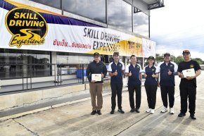 SKILL DRIVING EXPERIENCE สนับสนุนการปฏิบัติหน้าที่ตำรวจจราจร สน.วังทองหลาง