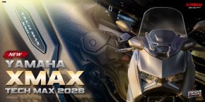 NEW YAMAHA XMAX TECH MAX 2026 Premium Smart Scooter