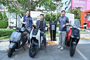 สปาร์ค อีวี และ ไมล์ กรีน เปิดตัวระบบนิเวศการชาร์จสาธารณะ สำหรับมอเตอร์ไซค์ไฟฟ้าแห่งแรกในประเทศไทย 