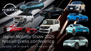 นิสสันเตรียมจัดแสดงยานยนต์อัจฉริยะแห่งอนาคตในงาน Japan Mobility Show 2025