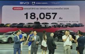 เรเว่ ขอบคุณทุกการตอบรับ กวาดยอดจอง BYD และ DENZA กว่า 18,057 คัน ในงาน มอเตอร์โชว์ 2026