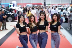 เกินต้าน... พริตตี้งาน BIG MOTOR SALE 2024 สวยฉ่ำไม่แพ้รถ