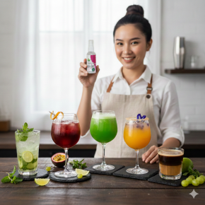 Mocktail สาย Healthy เปลี่ยนปาร์ตี้ให้ไร้แคลอรี่ด้วย Homwan