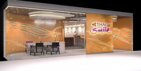 ผลงานการออกแบบ Thai Smile Lounge.