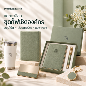 Catalog ชุดกิ๊ฟเซ็ต สมุดโน้ต กล่องนามบัตร พวงกุญแจ
