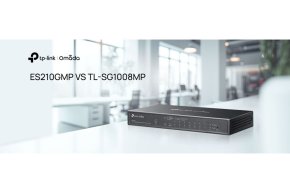ตารางเปรียบเทียบระหว่างสวิตช์ TP-Link รุ่น ES210GMP และ TL-SG1008MP