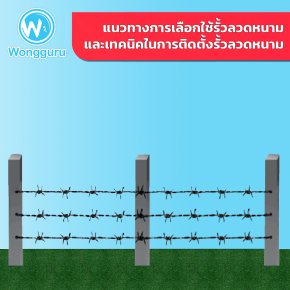 แนวทางการเลือกใช้รั้วลวดหนามและเทคนิคในการติดตั้งรั้วลวดหนาม
